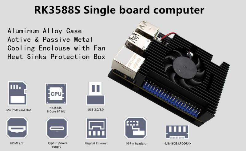 Predstavenie vývojovej dosky Rockchip RK3588S