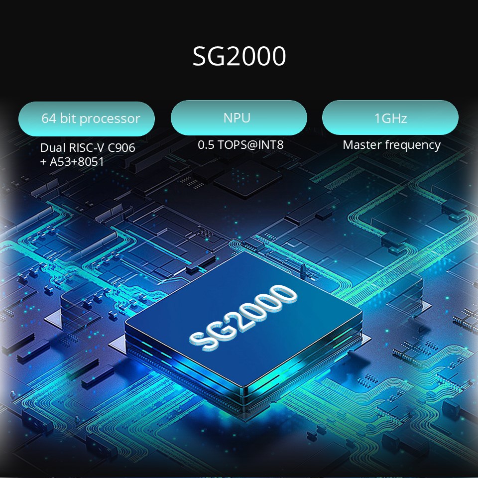Vývojová rada SG2000, RISC-V C906 ARM, pre Linux Learning