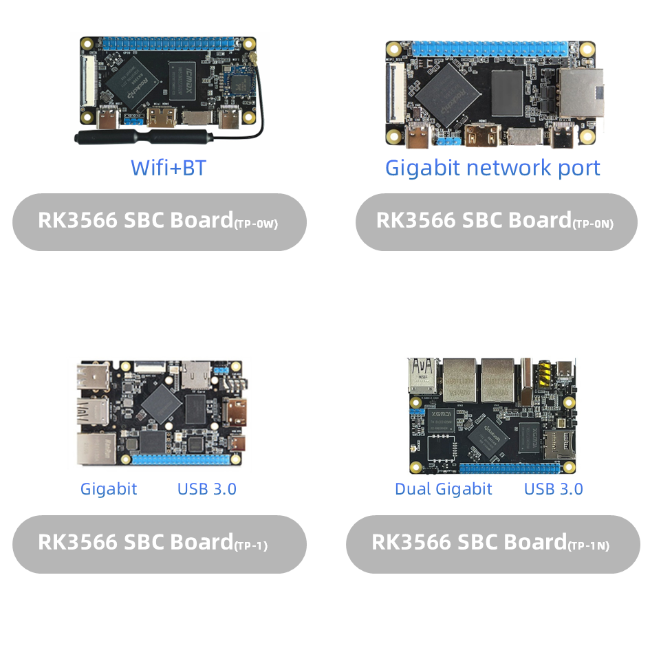 RK3566 Základná doska základná doska SBC Single Board Computer