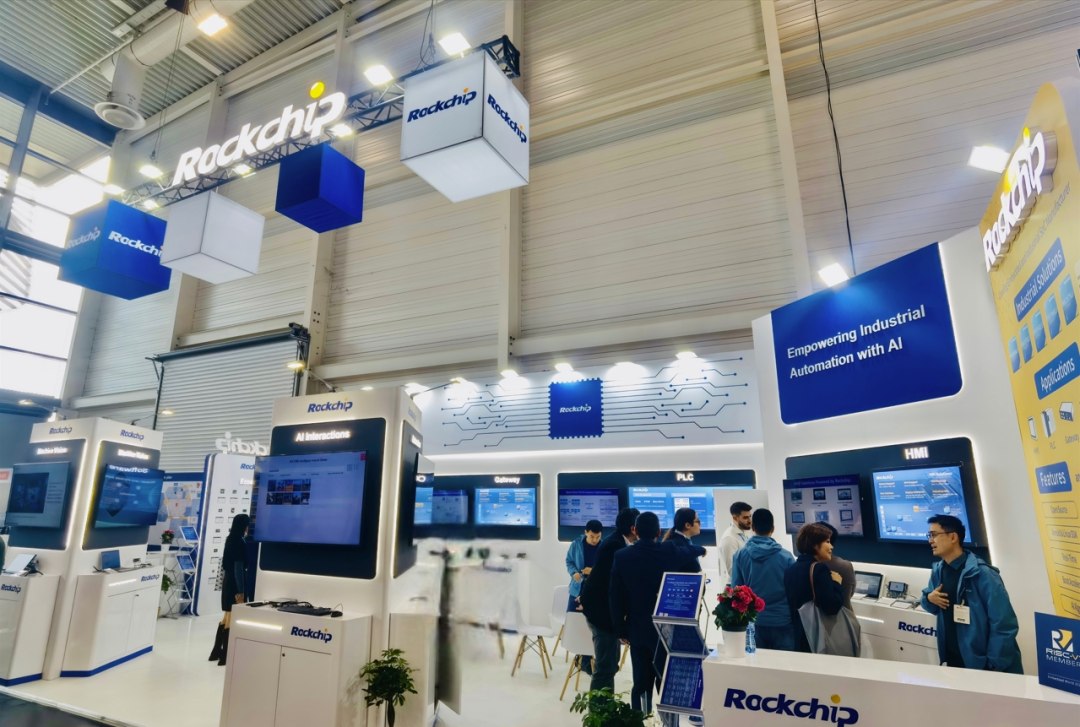 Rockchip sa objavil v Embedded World 2025 v Nemecku. Posilnenie priemyselnej automatizácie pomocou AI