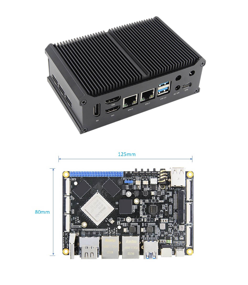 Rockchip RK3588 AI Edge Computing Smart Box